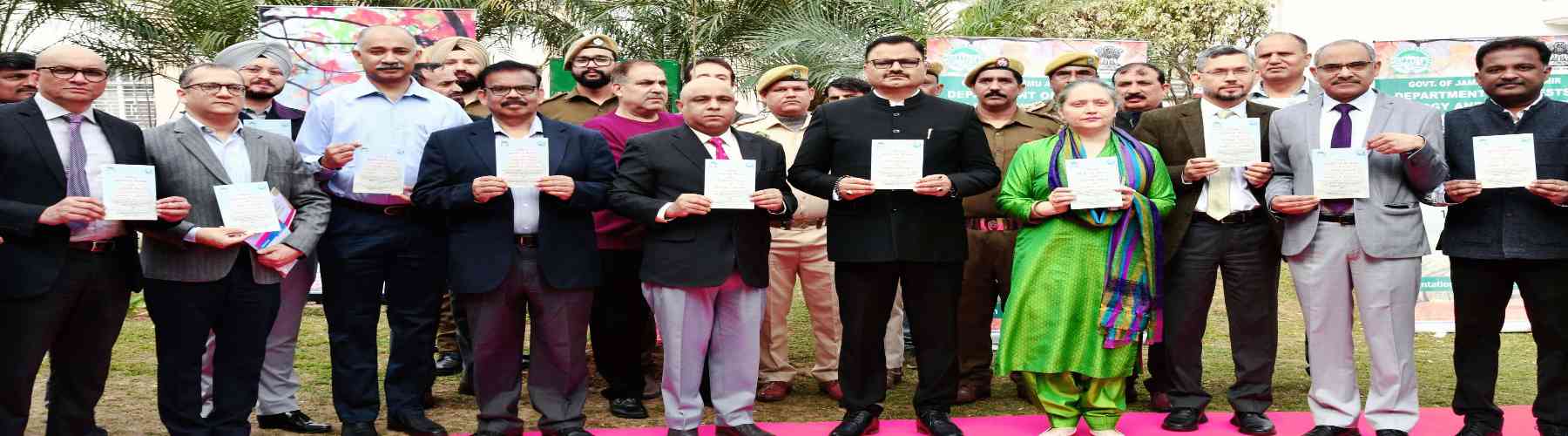 Chinar Day Celebrations at Civil Sectt led by Honble Forest Minister